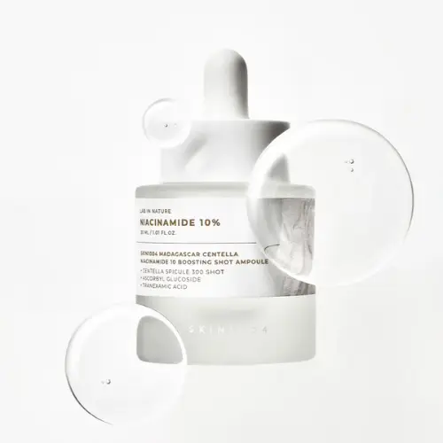 Korean skincare serum for dark spots and uneven tone – Niacinamide 10 Boosting Shot