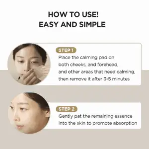 How to use SKIN1004 Quick Calming Pad on sensitive skin