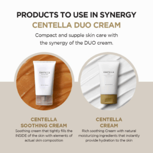 Applying SKIN1004 Soothing Cream to red and sensitive skin