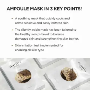 Before and after using SKIN1004 Watergel Sheet Mask for hydration