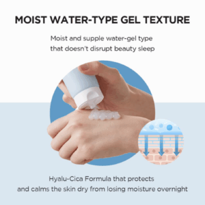sleeping pack as overnight mask for sensitive skin