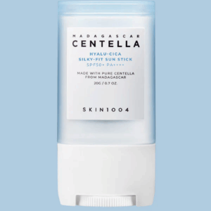 Texture of SKIN1004 sun stick gliding on skin smoothly