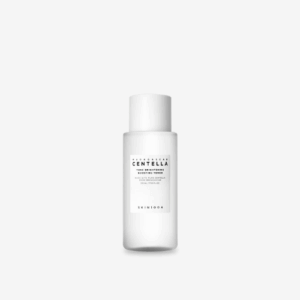 SKIN1004 toner placed beside other skincare products in routine