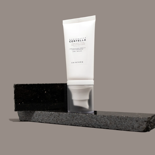 Blended finish showing natural brightening effect
