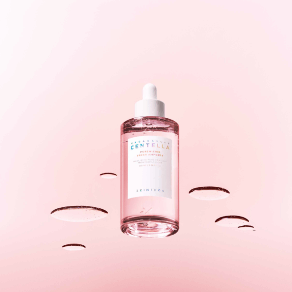 Front bottle view of SKIN1004 Madagascar Centella Poremizing Fresh Ampoule 100ml