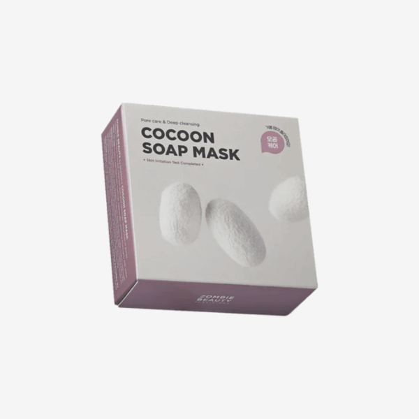 Zombie Beauty Cocoon Mask bar with thick creamy bubble foam