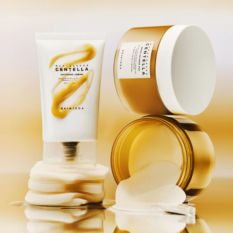 SKIN1004 Centella Calming Duo with calming pads and soothing cream